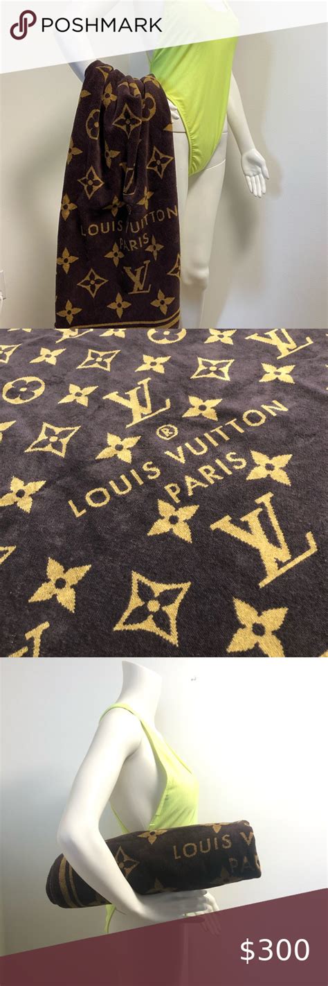 louis vuitton beach towel replica|real louis vuitton.